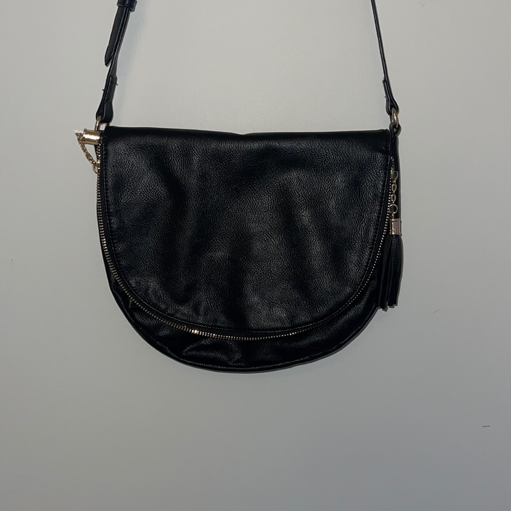 Black crossbody bag